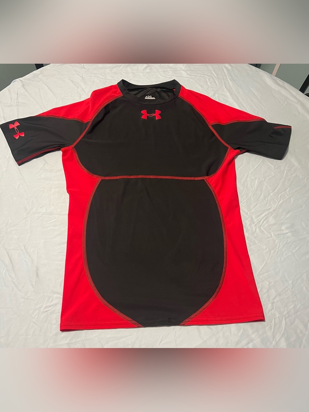 Under Armour Black Performance Short Sleeve Top Mens XL